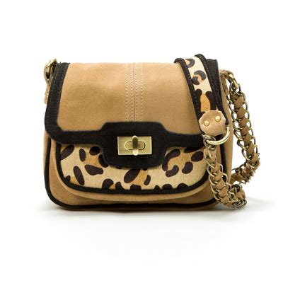 zara leopard print bag